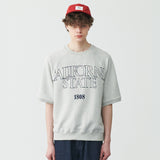 CALIFORNIA HALF SLEEVE RAGLAN SWEATSHIRT (GREY) (6543164833910)