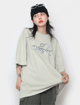 Bジョークピグメント半袖Tシャツ / Bjork Pigment Short-Sleeved T-Shirt