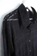 WOOLA CROCHER OVERFIT SHIRTS