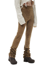 ベルベットシャーリングレギンス/VELVET SHIRRING LEGGINGS