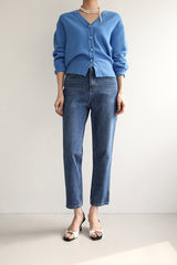 オーシャンブルージーンズ / OCEAN BLUE JEANS / STRAIGHT DENIM PANTS
