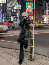 バロン起毛ブーツカットパンツ