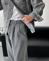 No. 57 ウォッシングデニムジャケット / No. 57 Washing denim jacket (4 colors)