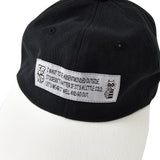 ブカフラットブリムキャップ / BUKA FLAT BRIM CAP (BLACK)