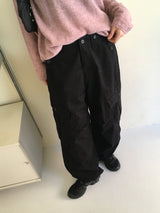 Yells バルーン マキシ コットン カーゴ パンツ