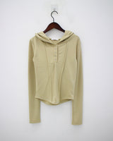 スタッフフードスパンTシャツ / Staff Hood Span T-shirt (4color)