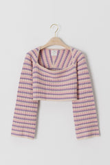 ロストサンセットワークロシェットトップ / Lost Sunset Hour Crochet Top