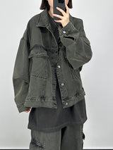インディゴデニムトラッカージャケット / Indigo Denim Trucker Jacket