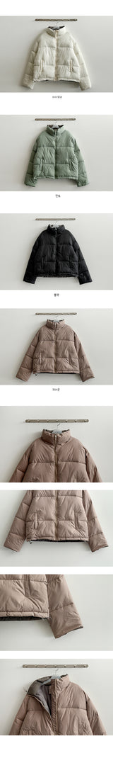 Mond colored padded jumper