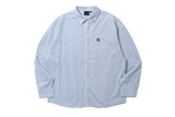 リセントストライプシャツ/RECENT STRIPE SHIRT_BLUE