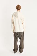 センスロゴフードジップアップ/25P SENSE LOGO HOOD ZIP UP_CREAM