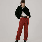 カーゴパンツ/BURGUNDY CARGO PANTS