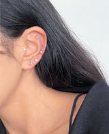 ムーントウィンクルピアスセット / [5 set] moon twinkle piercing set