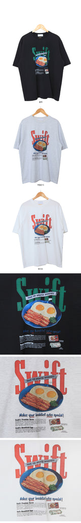 ブランチビッグオーバーショートスリーブTシャツ / Brunch Big Over Short Sleeve T-shirt