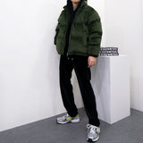 2WAYベルベットショートダウンジャケット / [Unisex] Two-way Velvet Short Down Jacket (11 colors)