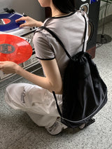ベンチラインスコッチナイロンメッシュブラックバックパック / Benchline Scotch Nylon Mesh Black Backpack