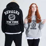 Signature Logo Emblem Hoodie Gray (6540198609014)