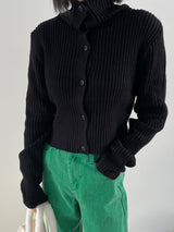Sally two-way crop cardigan