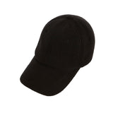 Soft Over Fit Fleece Ball Cap Black