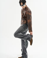 クロッカータイダイブレザー/[自主製作] Crocker tie-dye blazer