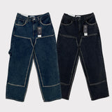 ASCLO De Lap Double Line Carpenter Denim Pants (327)