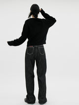 グランドVネックウールカーディガン / Grand V-neck wool cardigan (8color)
