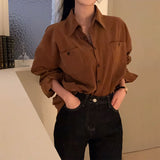 [BELLIDE MADE] Romance Corduroy Loose Fit Shirt & Shirt