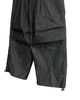 バルーンストリングデニムパンツ/Balloon string denim pants (6623658803318)