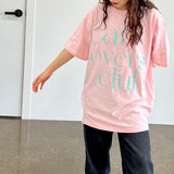 キャットラバーズクラブミントレタリングTシャツ / CAT LOVERS CLUB MINT LETTERING T-SHIRTS(3 COLORS)