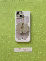 ピンクアップル携帯ケースマットハード