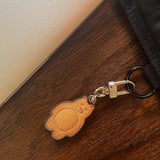 ベアクッキーキーリング/Bear cookie key ring(with sticker) (6680559714422)
