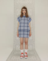 グラニースクエアオーバーサイズベスト/GRANNY SQUARE OVERSIZED VEST VERY PERI