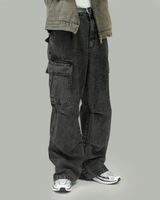 Stae cargo denim pants
