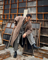 アジャンプスーツザットフィッツライクアコート / A jumpsuit that fits like a coat 3COLOR