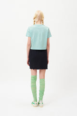 チェリーアーチロゴクロップTシャツ / CHERRY ARCH LOGO CROP T-SHIRT [MINT]