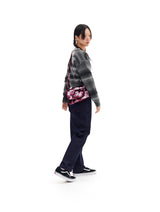 939 VELOUR CROSS BAG (BURGUNDY)