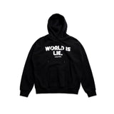 FLAT EARTH HOODIE - BLACK (6675689373814)