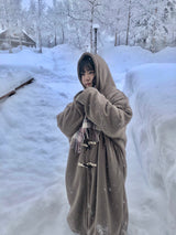 Aomori hood duffle coat