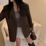 [BELLIDE MADE] Macchiato oversized fit blazer jacket