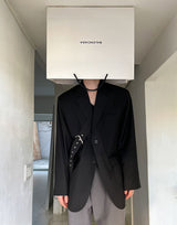 2WAYベルテッドブレザー/Two-Way Belted Blazer