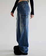 セニティーカーゴパンツ / no.5184 Senity Cargo Pants - Deep blue