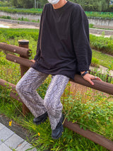 カッティングオーバー長袖Tシャツ