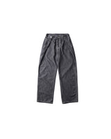 ダブルフェイスドボタンデニムパンツ/double faced button denim