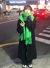 Guryane long balmaccan coat