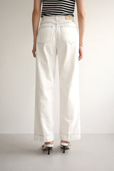 クロスジーンズ / CROSS JEANS / SEMI WIDE DENIM PANTS