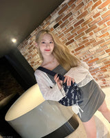  Heart Locket Layered Pearl Choker Necklace - Gold ver. (STAYC Seeun, Billlie Sheon Necklace)