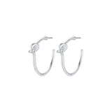 knot hoop earrings (6567591608438)