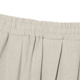 ワンタックワイドフィットパンツ/ONE TUCK WIDE FIT PANTS-OATMEAL