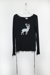 ディアアイレットTシャツ/Dear eyelet t (2 colors)