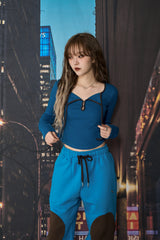 ストリングホックトップス / STRING HOOK TOP (BLUE)